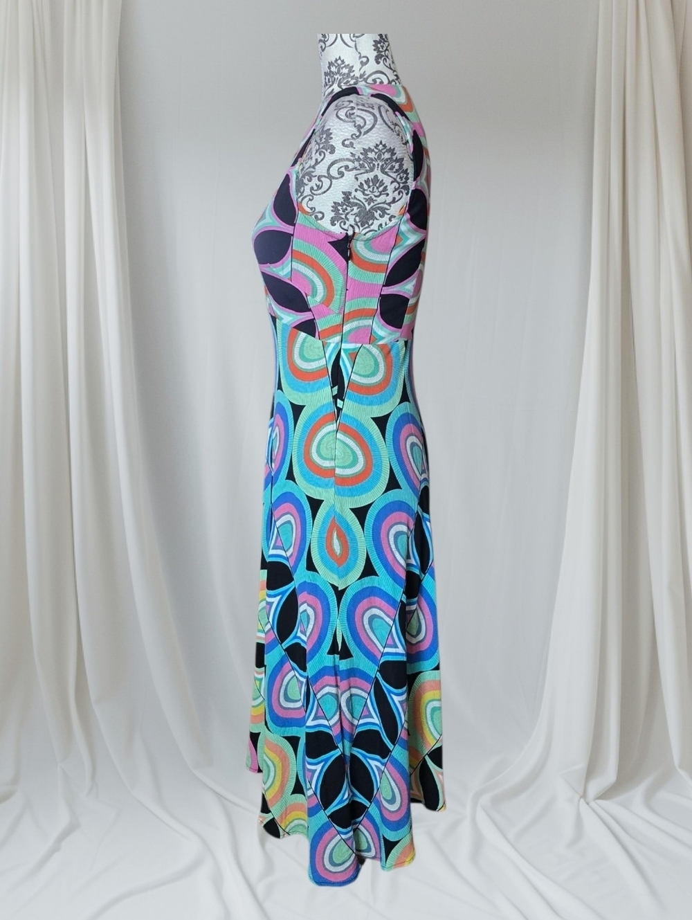 By Anthropologie Kenzie Asymmetrical Dress Size 6 - Picture 5 of 16